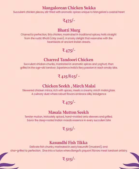 Food Menu 2