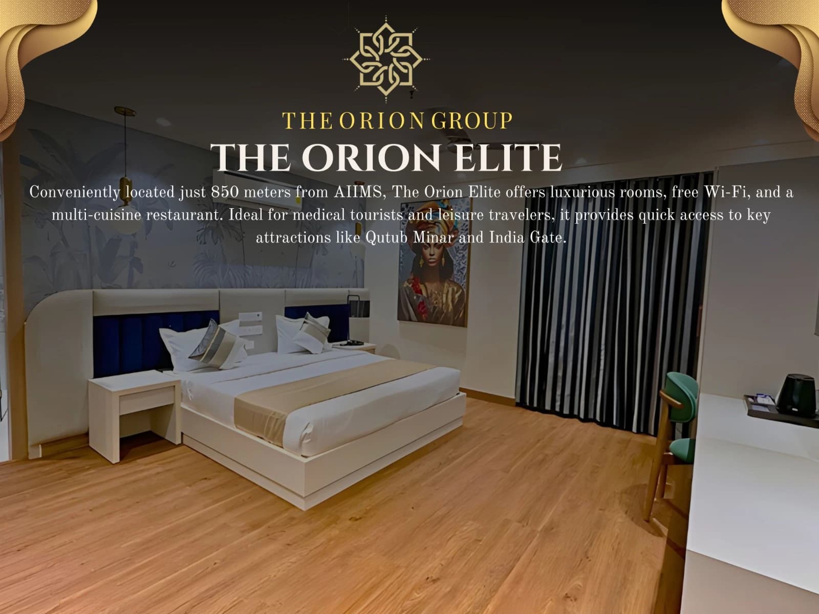Best Hotel Near AIIMS Delhi :- The Orion Elite